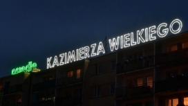 Neon Kazimierza Wielkiego