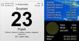 Gnieźnieńska SM uprzejmie zawiadamia, że dnia 23 grudnia 2022r.