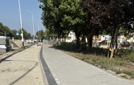 Budowa nowego odcinka ciągu pieszo-rowerowego